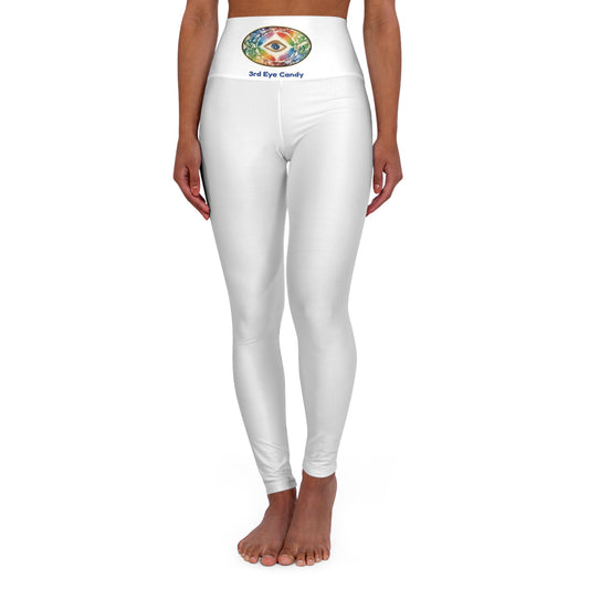 High Waisted Zen Yoga Leggings (AOP)