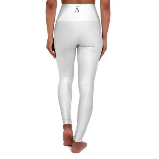High Waisted Zen Yoga Leggings (AOP)